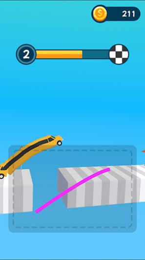 畫線難題蛇形汽車