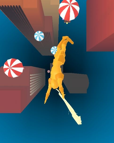 空中障礙下落