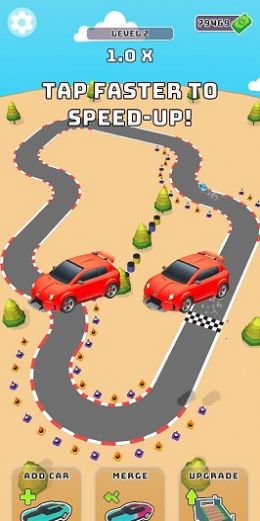 放置駕駛賽道