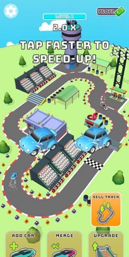放置駕駛賽道