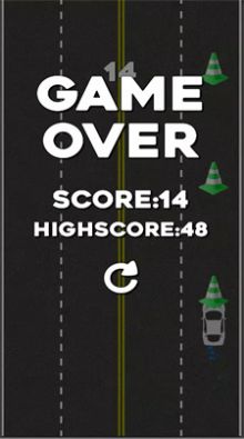 無限躲避汽車
