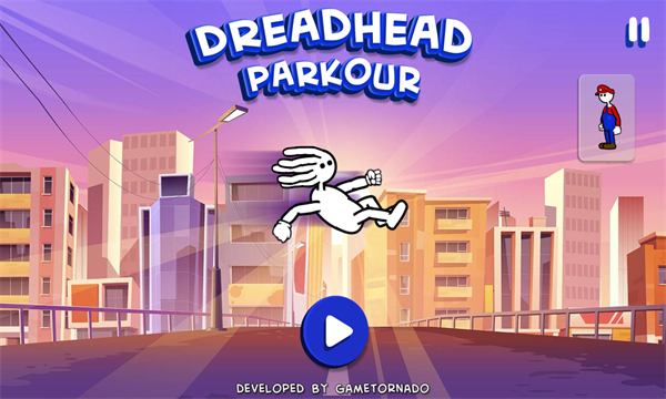 恐怖頭跑酷游戲(Dreadhead Parkour)