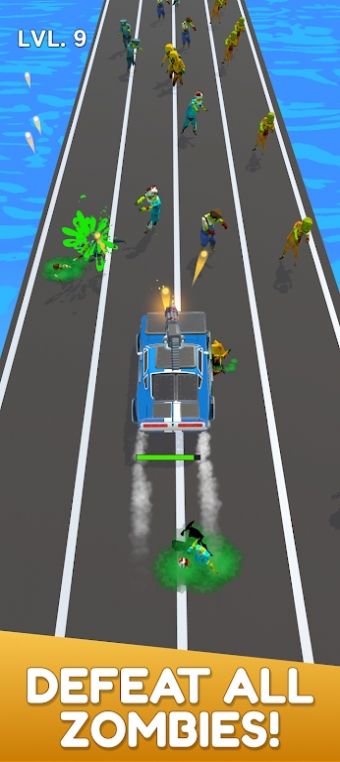 升級汽車并戰斗