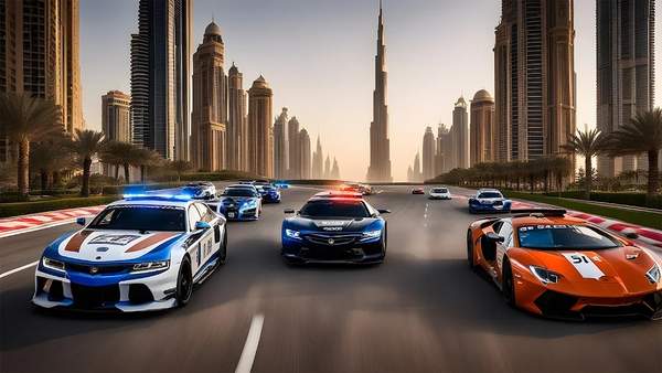 城市街道追捕競速游戲（Dubai Racing Simulator）