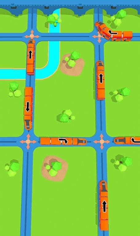 火車逃離交通難題（Train Escape Traffic Puzzle）