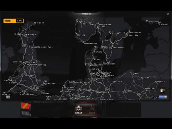 欧洲卡车模拟2超级马里奥大地图MOD