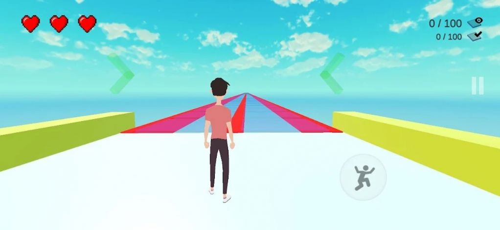 玻璃橋奔跑（Glass Bridge）