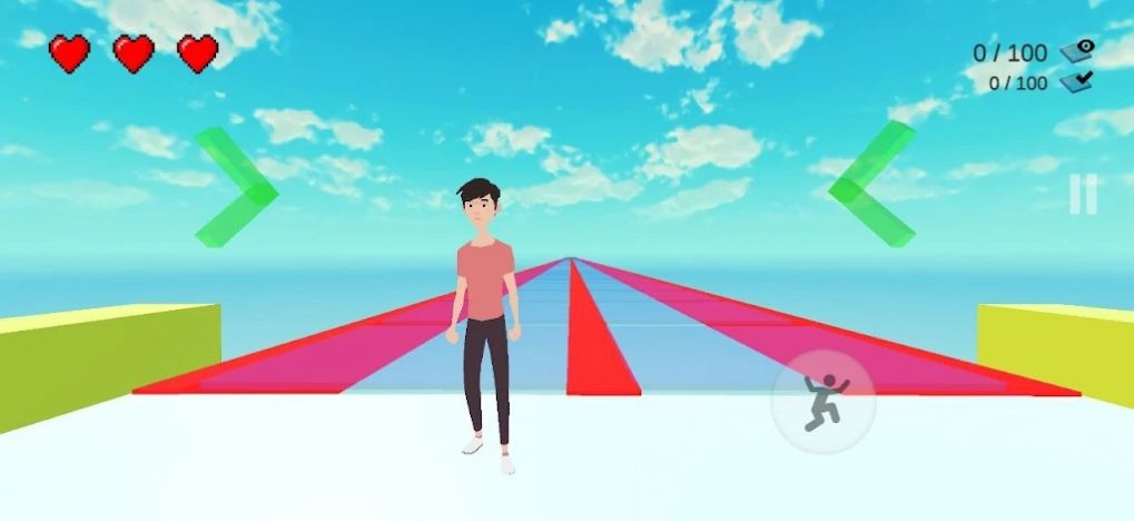 玻璃橋奔跑（Glass Bridge）