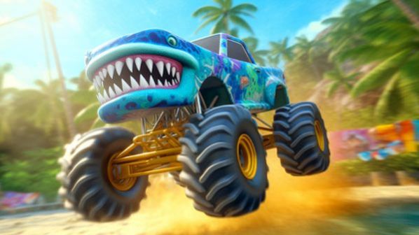 怪物頭卡車競速（Muscle Monster Truck Stunt Games）