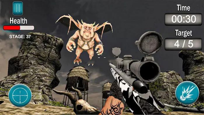 狙擊手怪物巨人射擊(Sniper Monster)