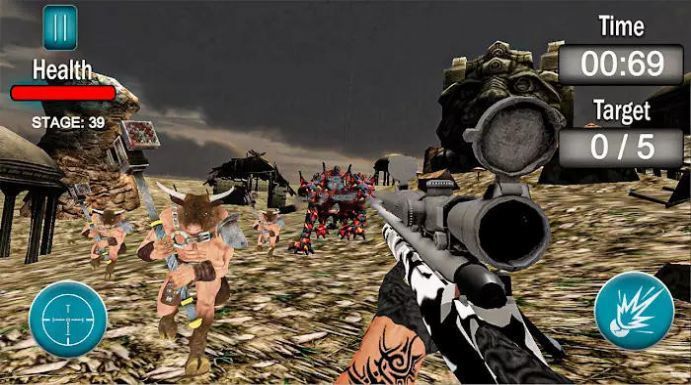 狙擊手怪物巨人射擊(Sniper Monster)