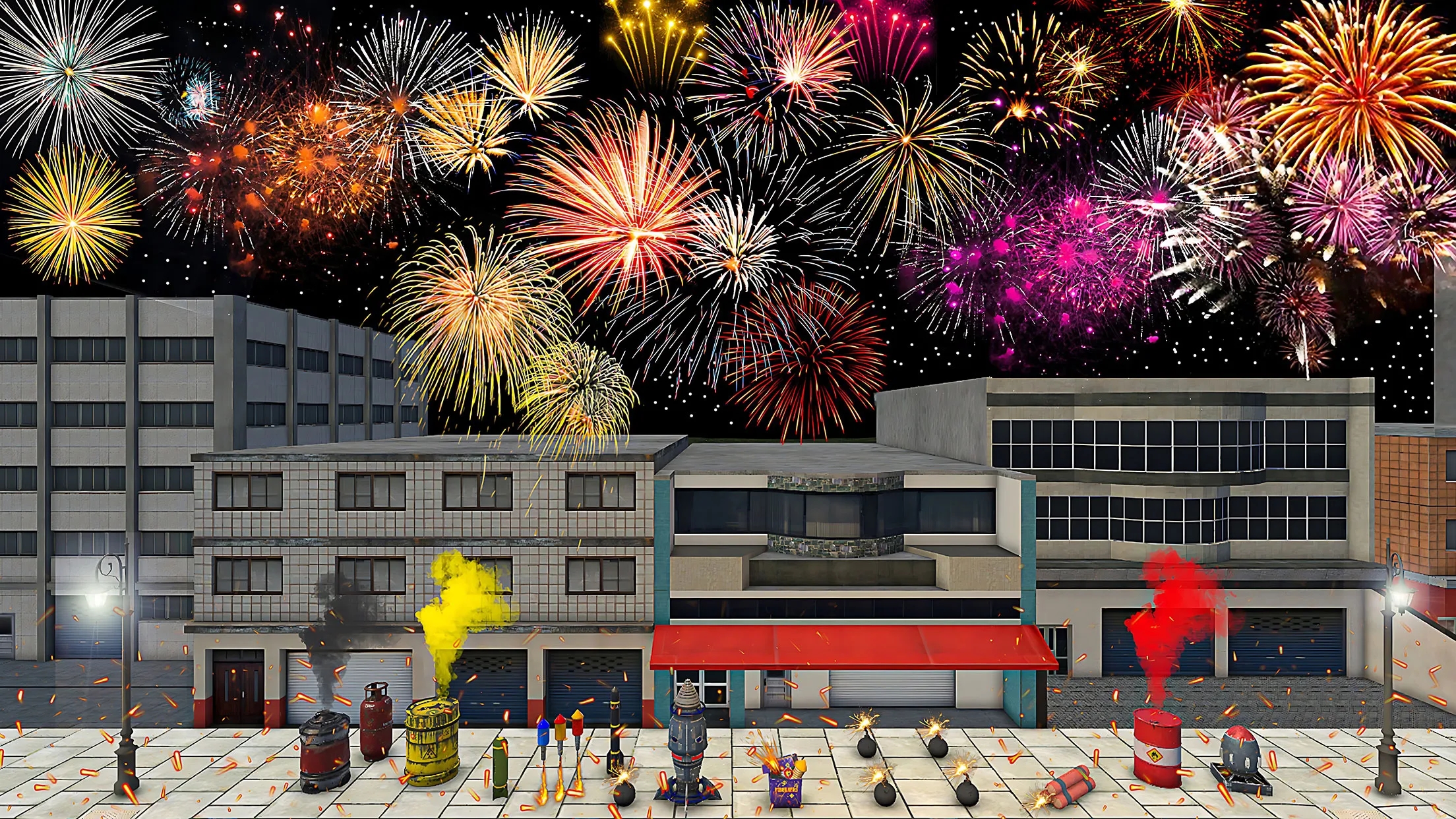 煙花表演模擬器（Fireworks Play: DIY Simulator）