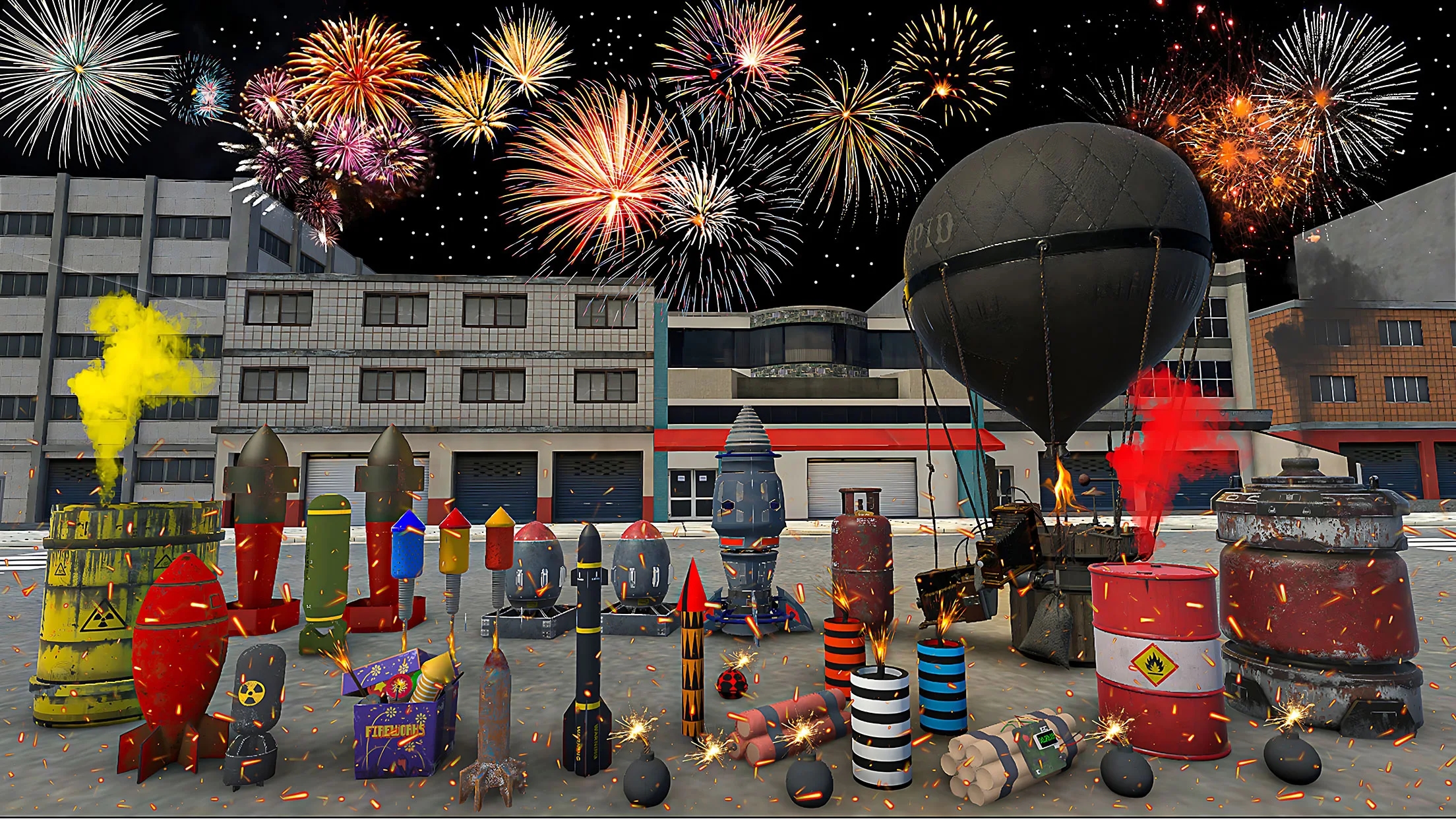 煙花表演模擬器（Fireworks Play: DIY Simulator）
