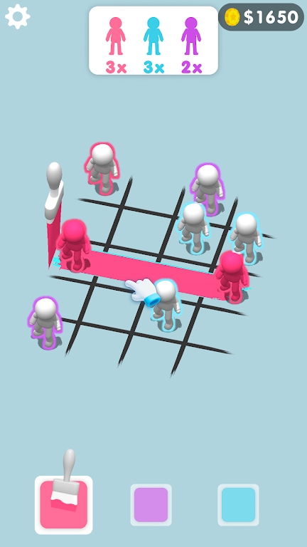 油漆火柴人3D