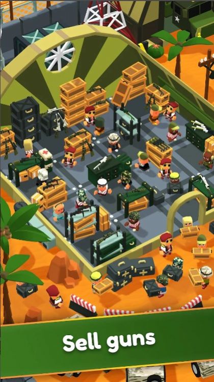 軍事大亨閑置槍支商店（Military tycoon: idle gun shop）
