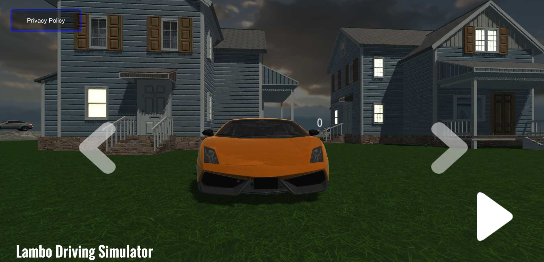 蘭博駕駛模擬器（Lambo Dariving Simulator）