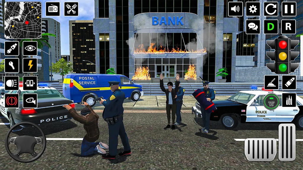 美國警官出行的任務(US PoliceOfficerCarChase)