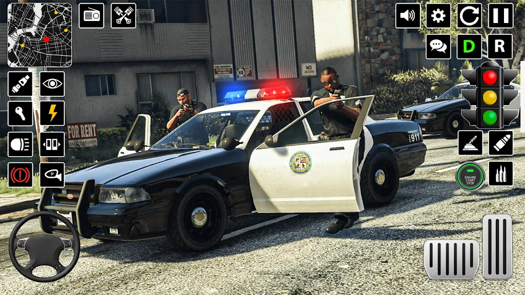 美國警官出行的任務(US PoliceOfficerCarChase)