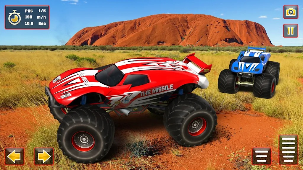 超級(jí)怪物山地越野汽車駕駛(Monster Truck Offroad Project)