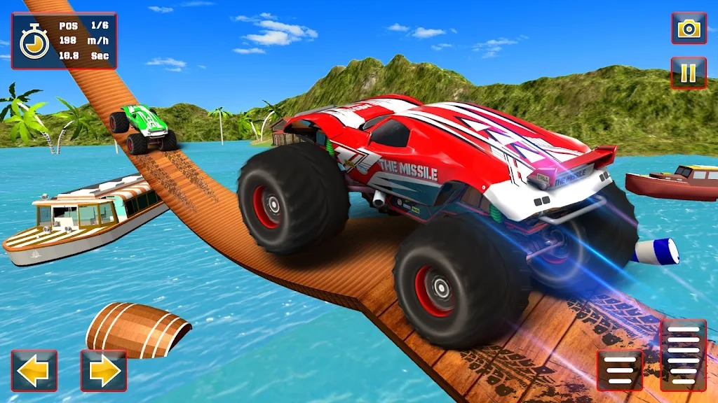 超級(jí)怪物山地越野汽車駕駛(Monster Truck Offroad Project)