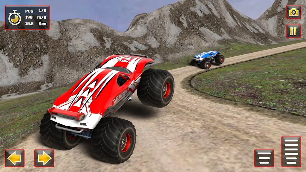 超級(jí)怪物山地越野汽車駕駛(Monster Truck Offroad Project)