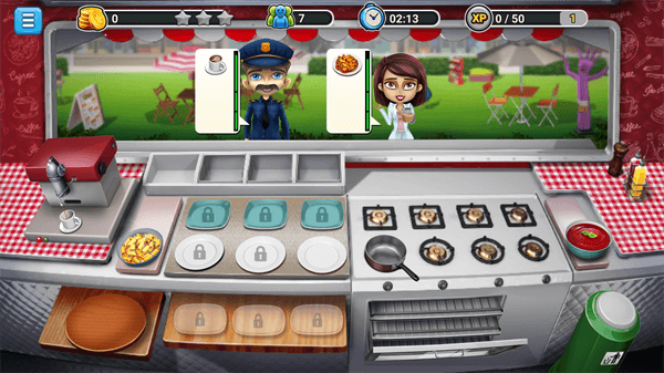 餐车厨师烹饪游戏