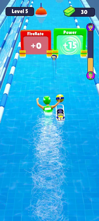 水球投擲跑游戲(Water Polo Run)