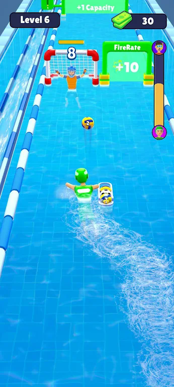 水球投擲跑游戲(Water Polo Run)