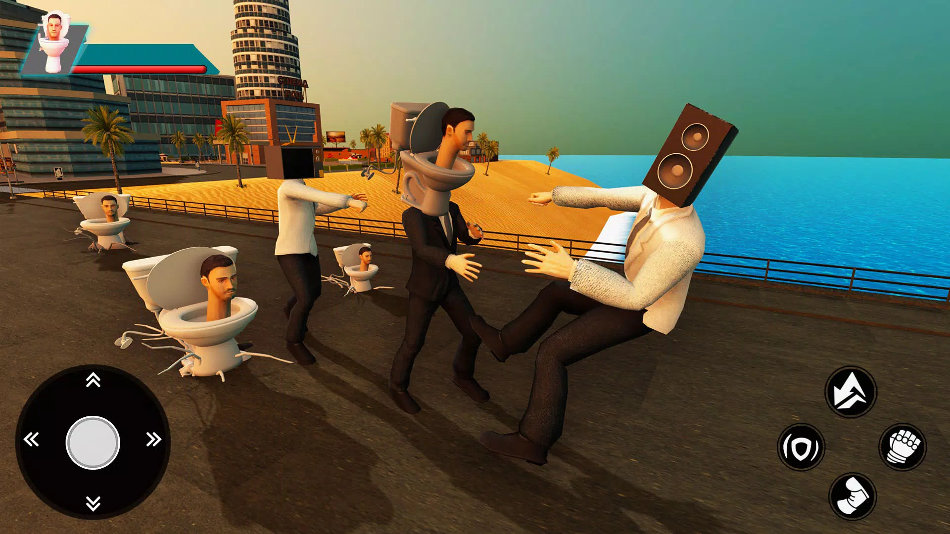 廁所格斗(Toilet Fighting Toilet Games)