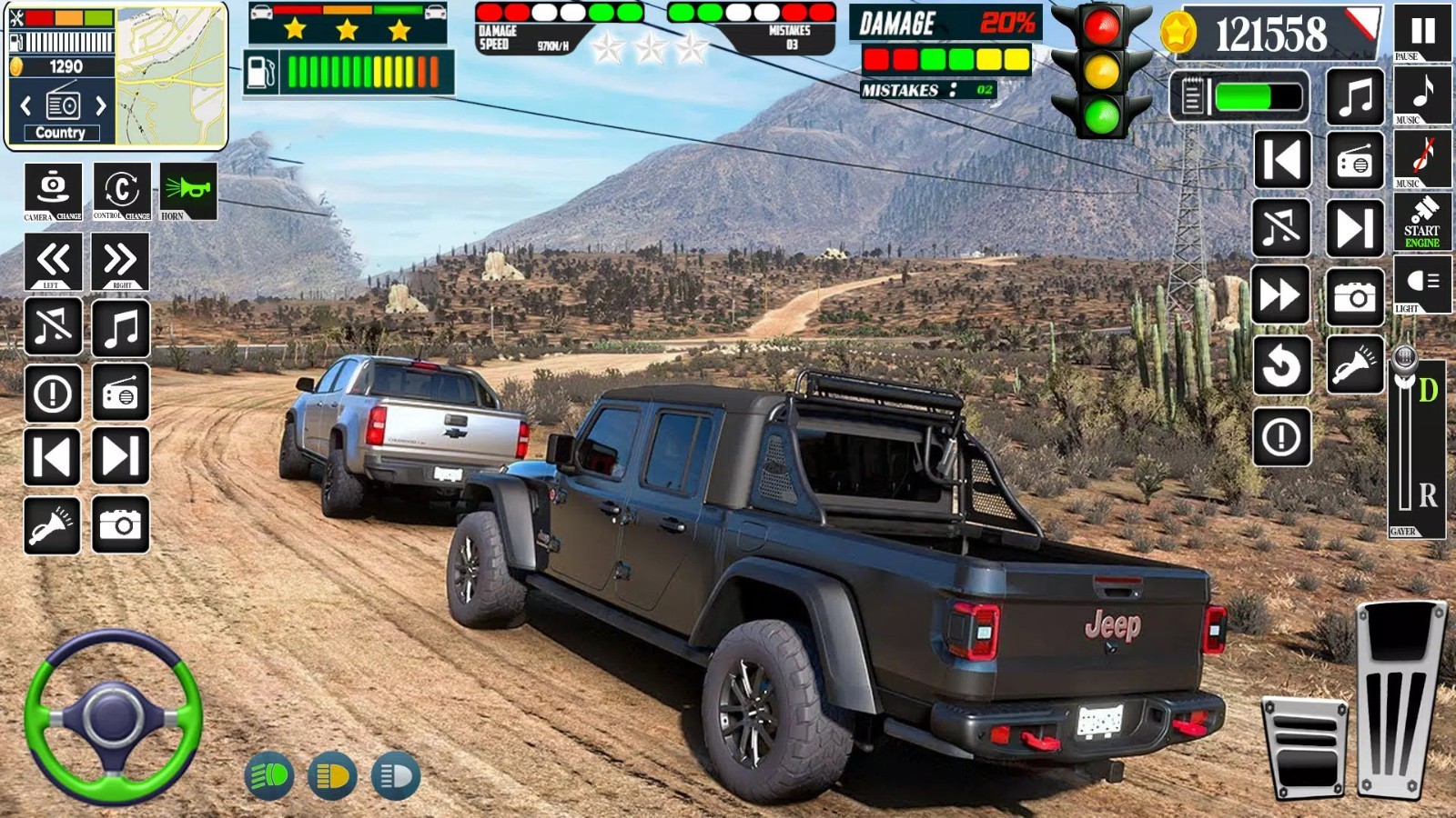 4x4吉普車駕駛3D(Jeep Game 4x4 Jeep Driving 3D)
