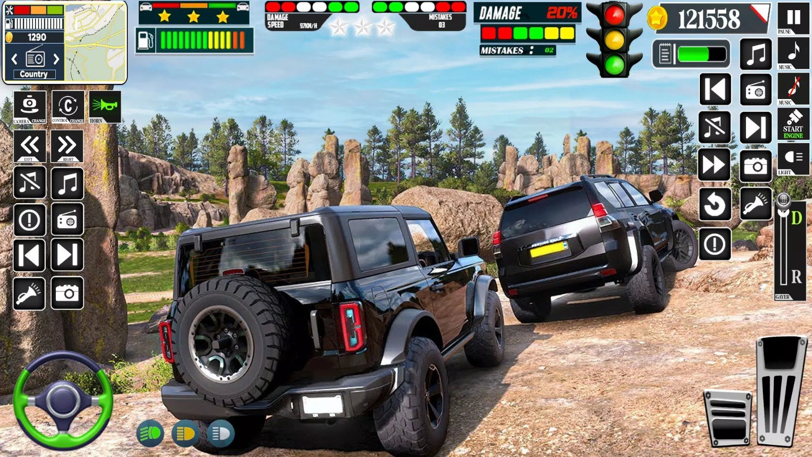 4x4吉普車駕駛3D(Jeep Game 4x4 Jeep Driving 3D)