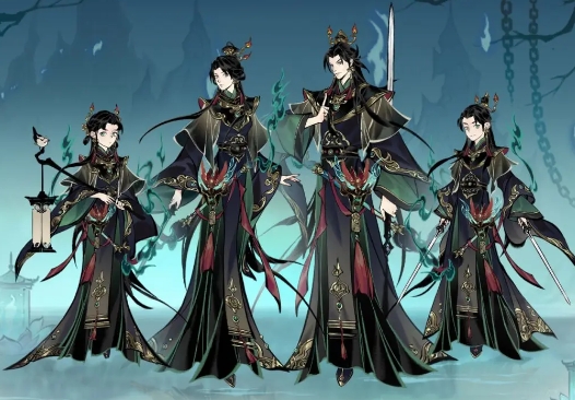 一念逍遙新時裝幽都判尊-一念逍遙新畫靈幽都判尊