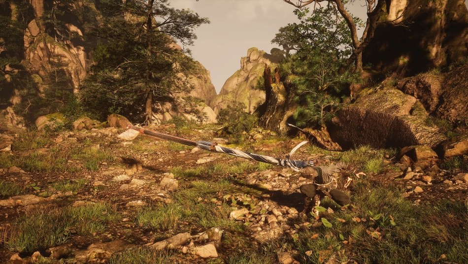 黑神話悟空RDR2斧頭替換金箍棒MOD