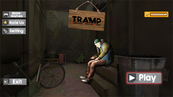 流浪漢模擬器手機免費版（Tramp Simulator Homeless Games）