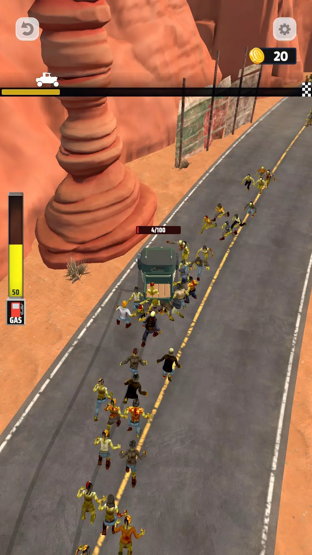 僵尸公路求生者(Zombie Road Survivor）
