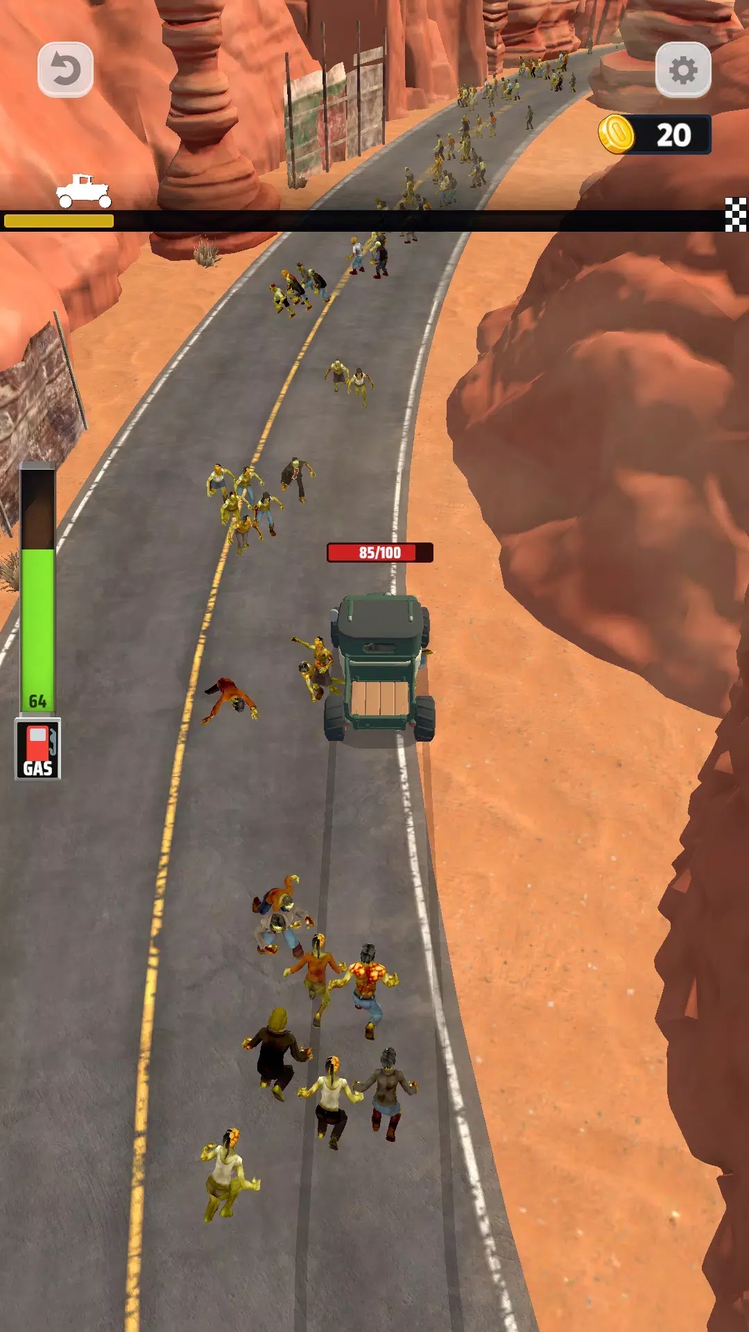 僵尸公路求生者(Zombie Road Survivor）