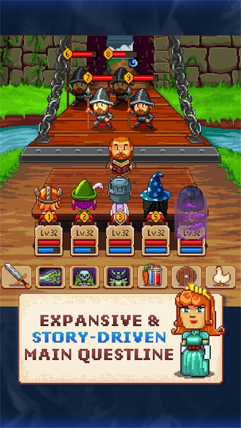 騎士經(jīng)理2最新版(Knights of Pen and Paper 2)