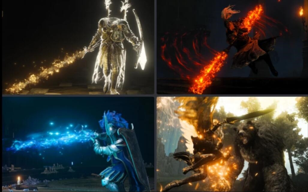 艾爾登法環(huán)騎士和黑騎士動作MOD