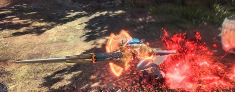 怪物獵人世界長槍特效MOD