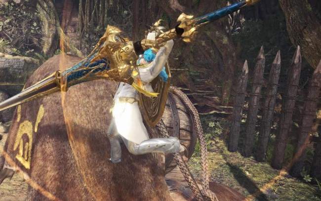 怪物獵人世界長槍特效MOD