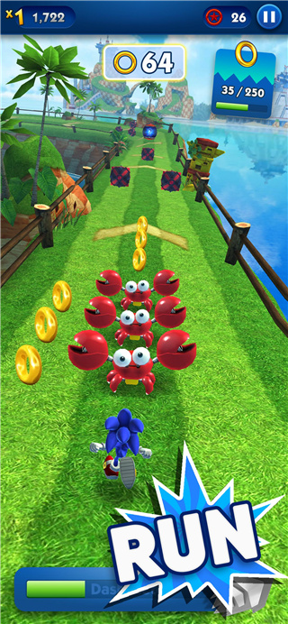 索尼克沖刺中文版(Sonic Dash)
