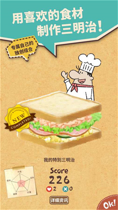 快樂三明治咖啡店漢化版