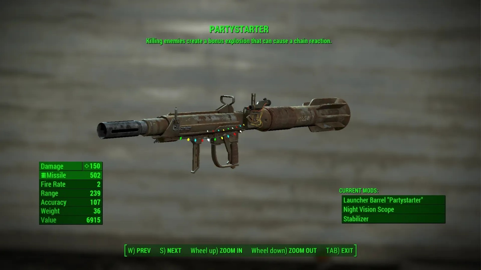 輻射4原版獨特武器重制版mod