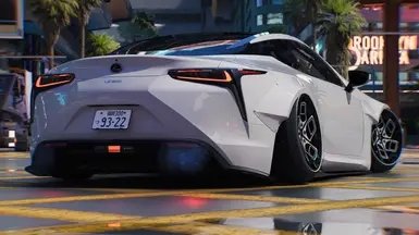 賽博朋克20772021雷克薩斯LC500MOD