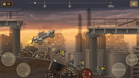 戰車撞僵尸2無敵版