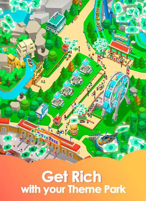 閑置主題公園大亨手游