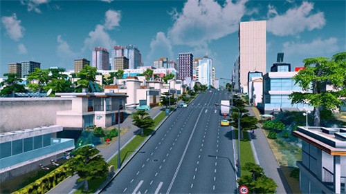 城市天際線露天停車場(chǎng)MOD