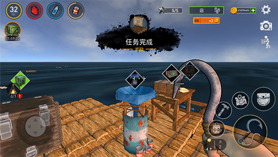 海洋游獵生存