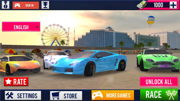 海灘賽車(Deltona Beach Racing: Car Race)