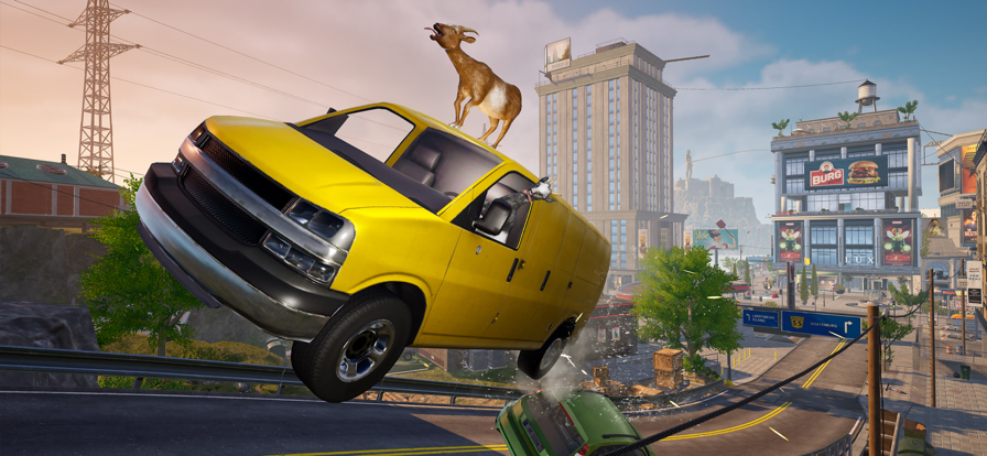 模擬山羊3手機(jī)正版（Goat Simulator 3）